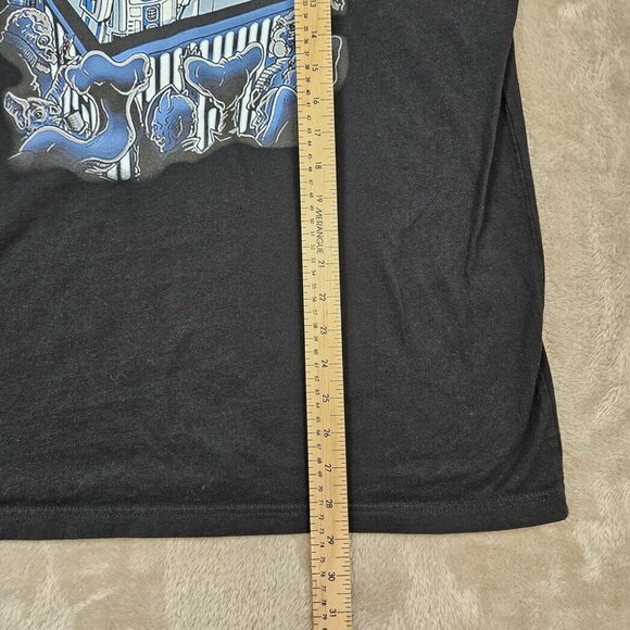 Made in USA Artoo-Detoo R2-D2 T- Shirt Men's Sz XL Robot DJ Spinning Black C1-P8 - Picture 4 of 10
